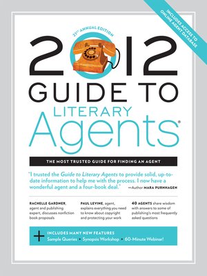 cover image of 2012 Guide to Literary Agents